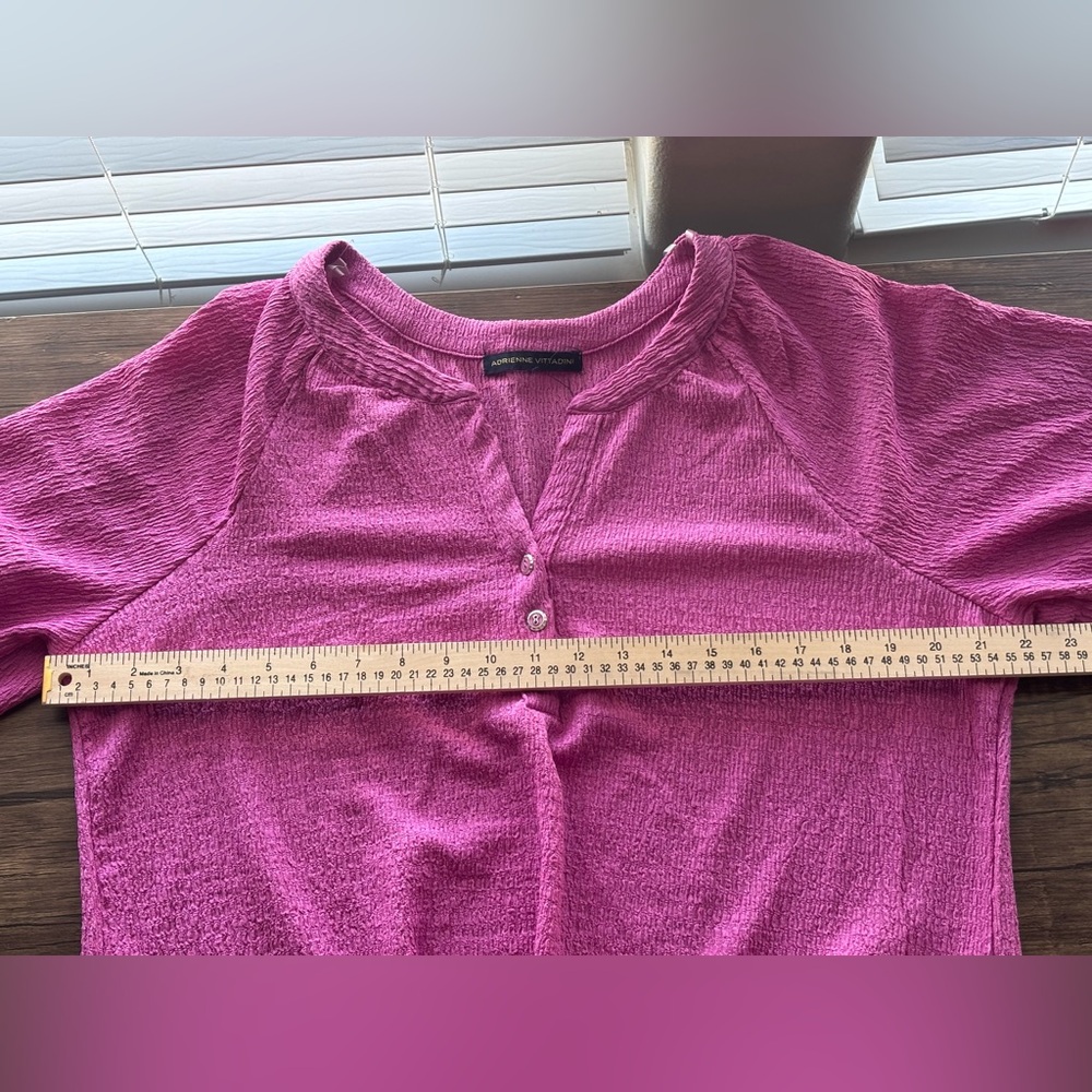 Adrienne Vittadini Vibrant Knit in Pink - Picture 9 of 12